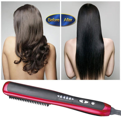 2 IN 1 Hair Straightening Curls Styler